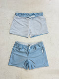 2-in-1 Shorts - Blue and White